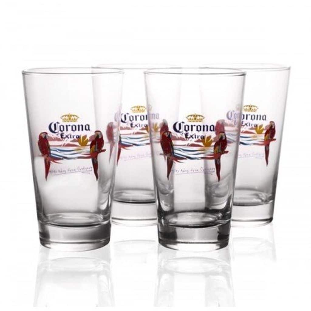 Avis Barconic Corona : lot de 4 verres à bière 473 ml
