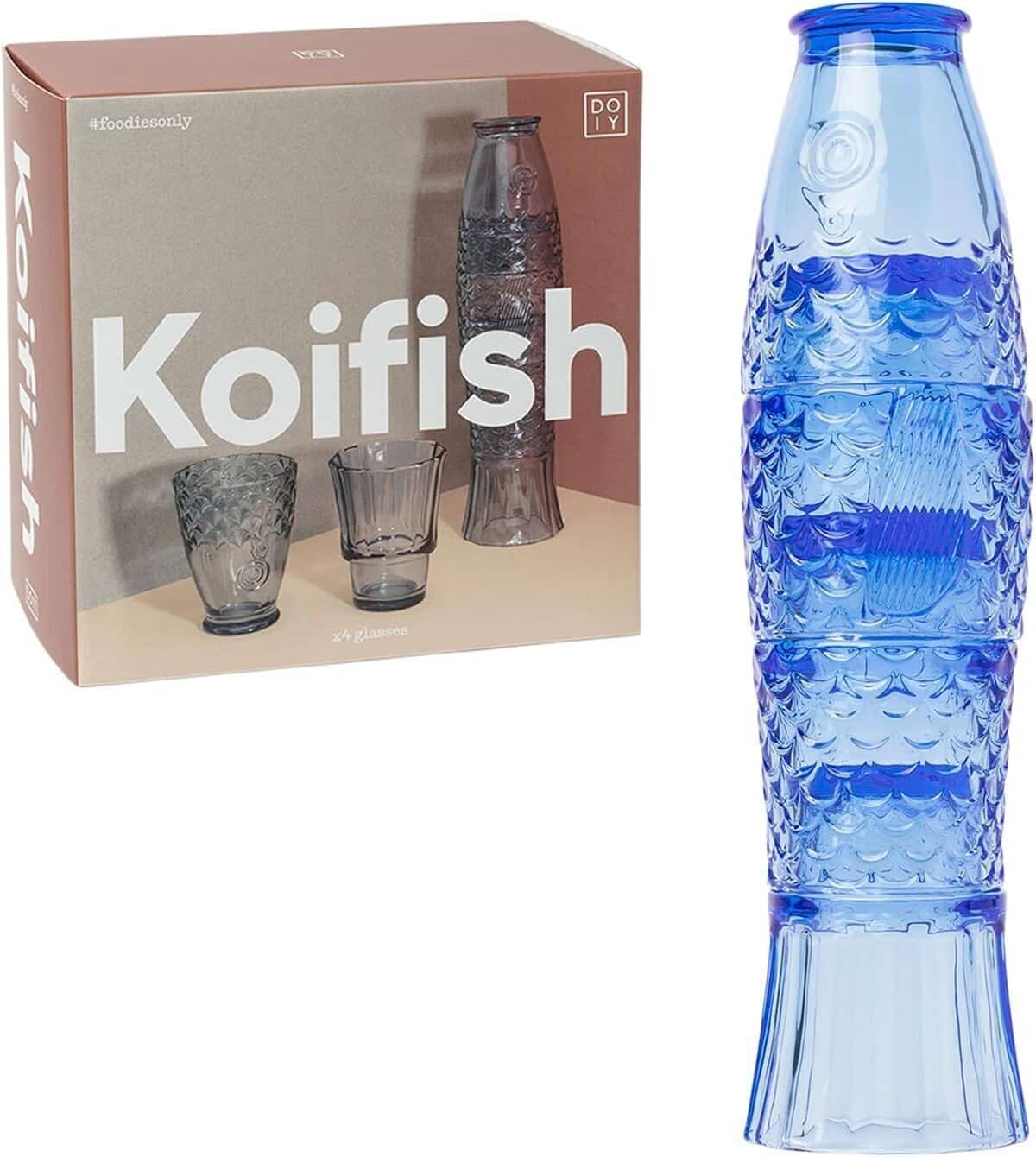 Avis : ensemble de verres en cristal design poisson DOIY