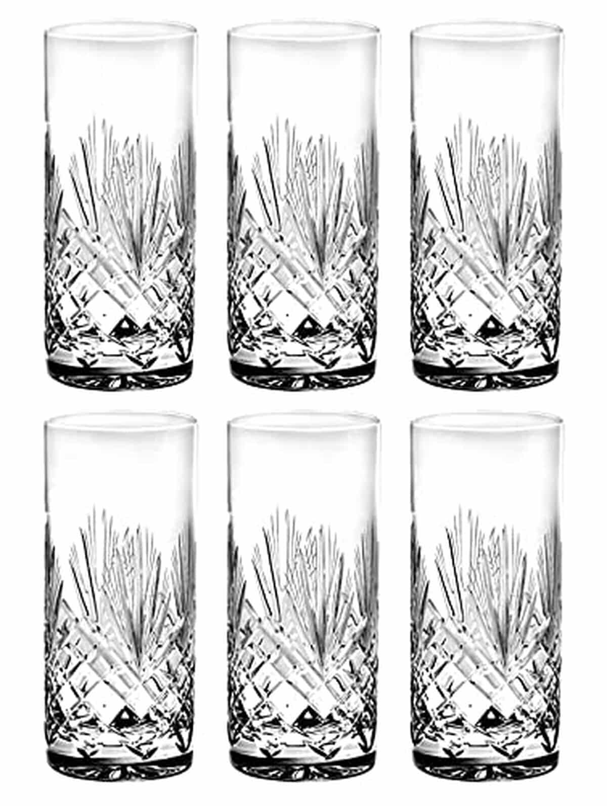 Avis : gobelets highball en cristal Barski