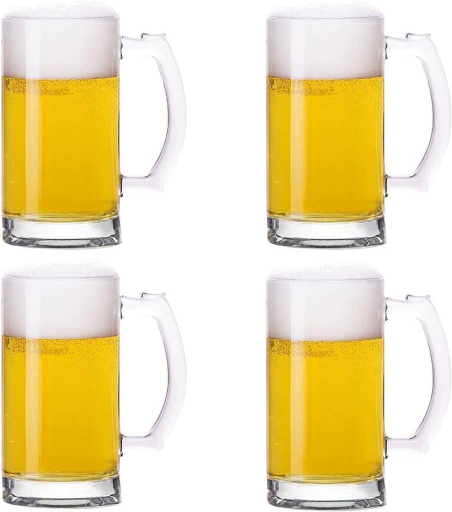 Avis sur le lot de tasses à bière lourdes Tusapam