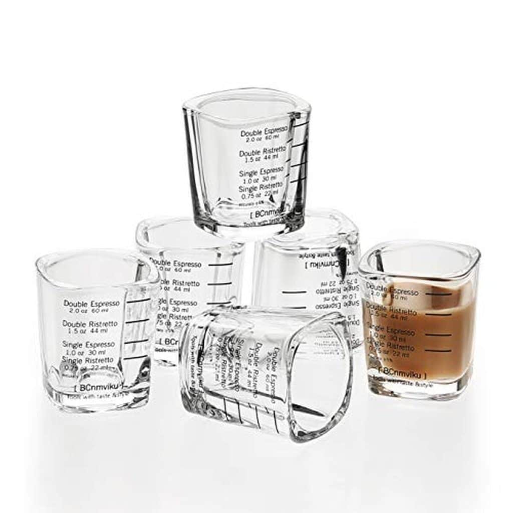 Avis sur les verres à shot carrés de 5, 1 g : idéal pour baristas