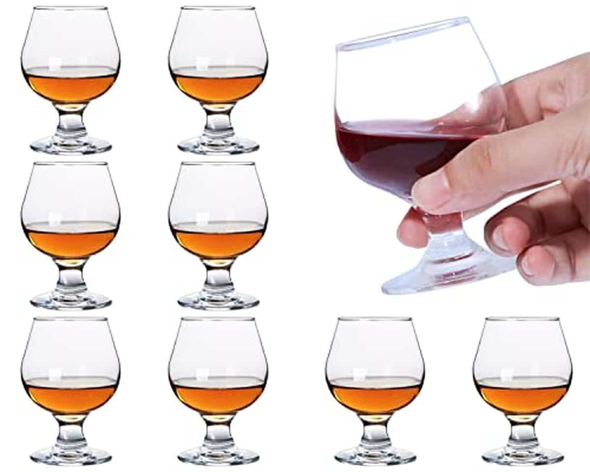 Avis sur les verres à shot Glsairy 100 ml : mignons et pratiques