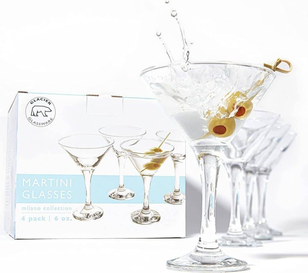Avis : verres à martini Glacier Milano