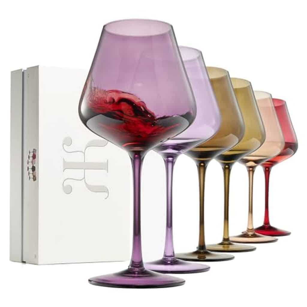 Avis : verres à vin cristal terre cuite 590 ml