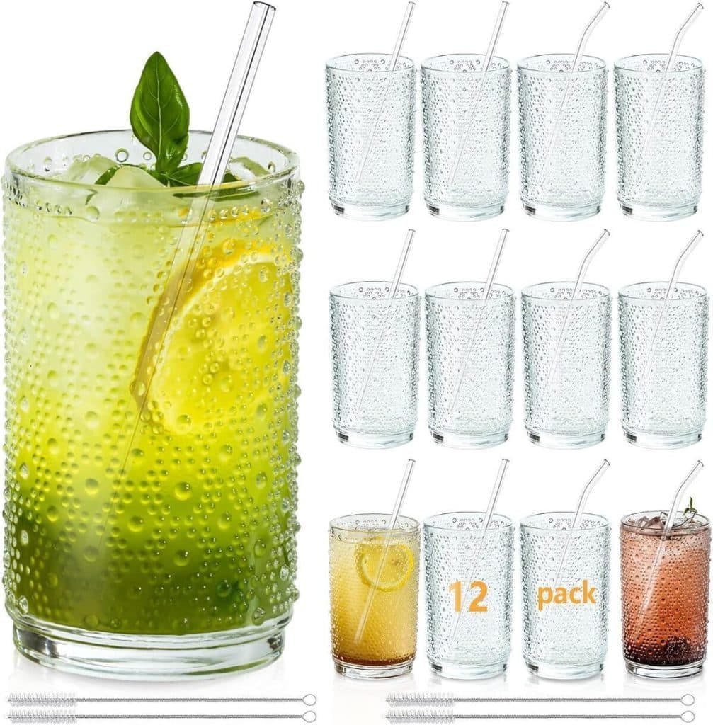 Avis : verres vintage Kemorela avec pailles