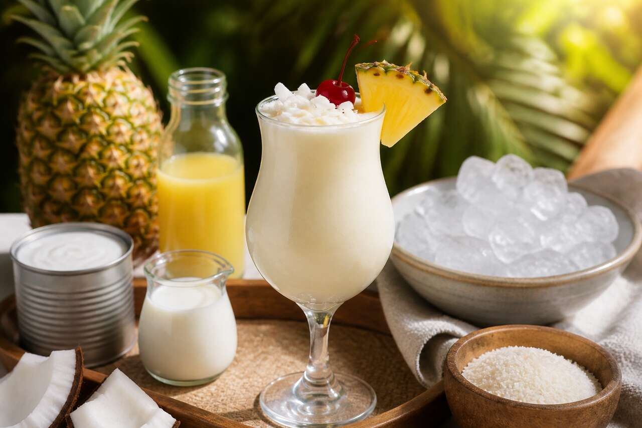 Recette onctueuse de Piña Colada : cocktail à l'ananas et noix de coco
