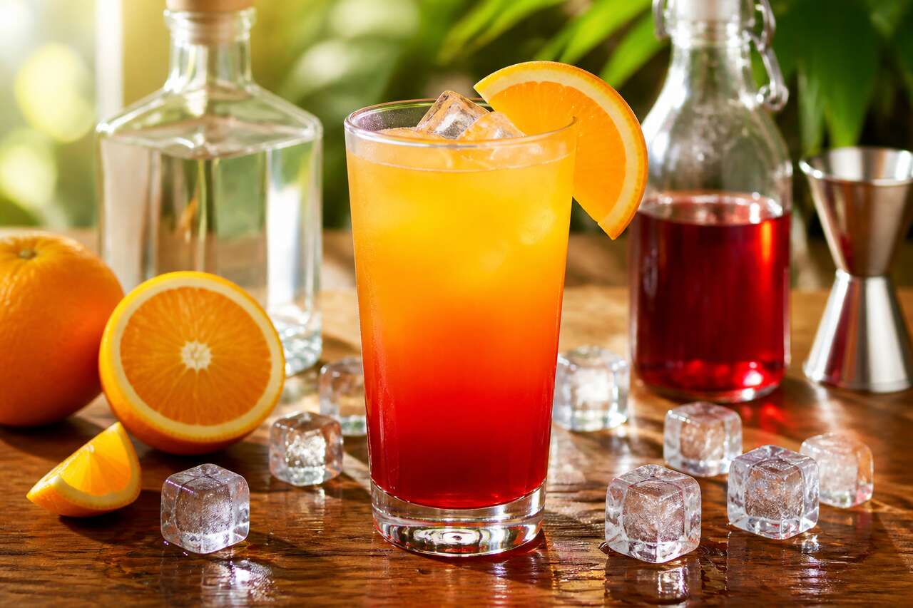 Recette du Tequila Sunrise : le cocktail ensoleillé