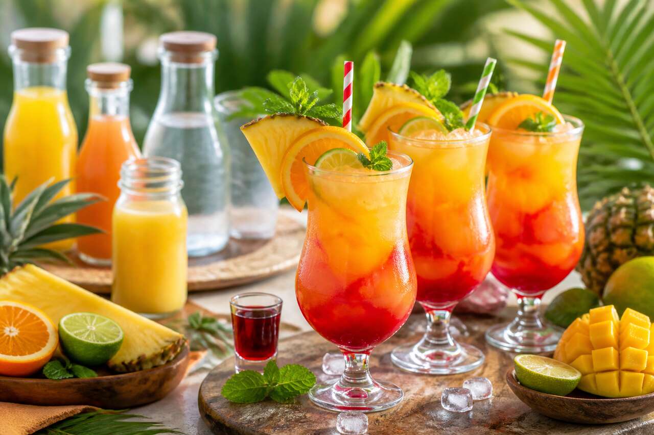 Recette du Tropical Punch : le cocktail exotique incontournable