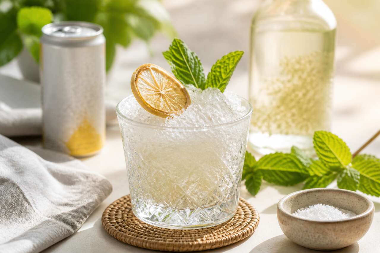 Recette de granita au gin : le cocktail glacé parfait pour l'été