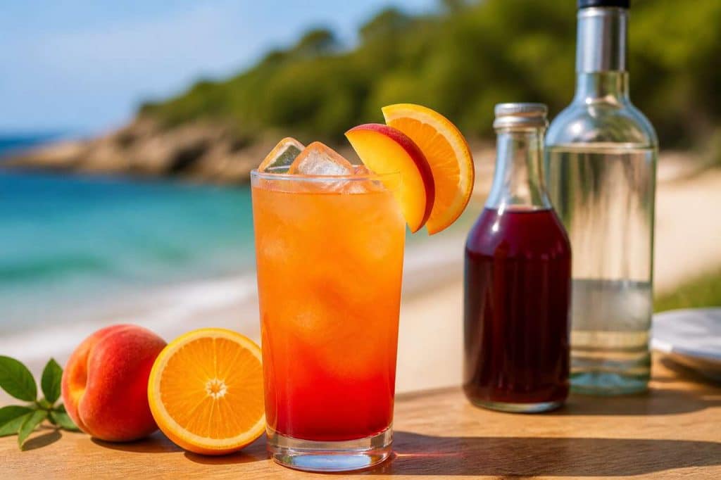 Recette du Sex on the Beach : le cocktail fruité incontournable