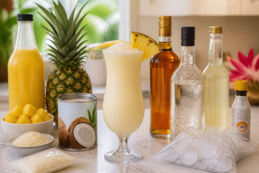 Recette de piña colada revisitée : comment préparer ce cocktail tropical incontournable