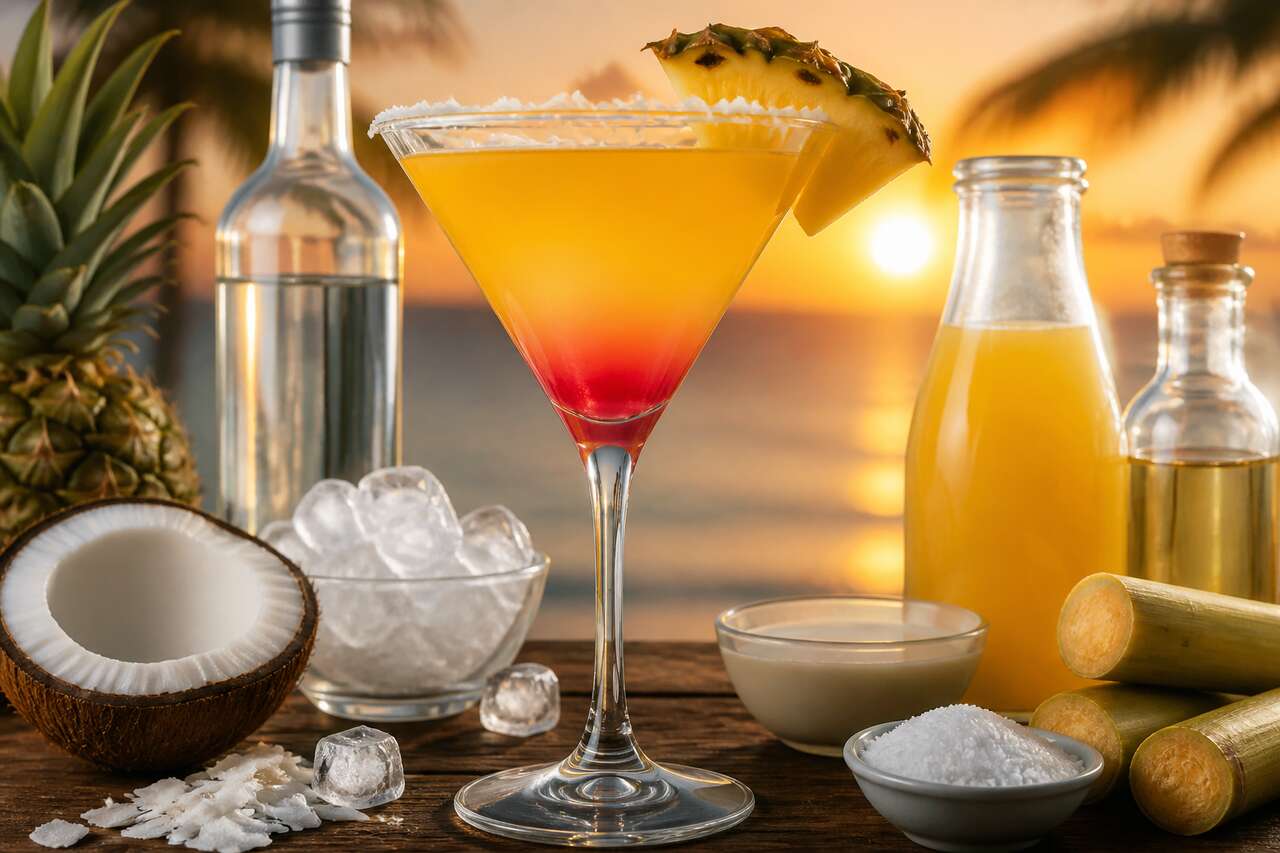 Recette du Bikini Martini : l'essence de l'été dans un verre