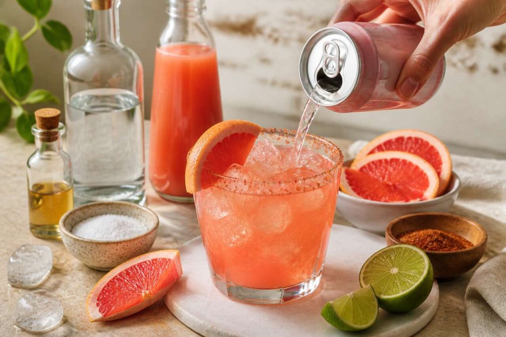 Recette du paloma ruby red maison