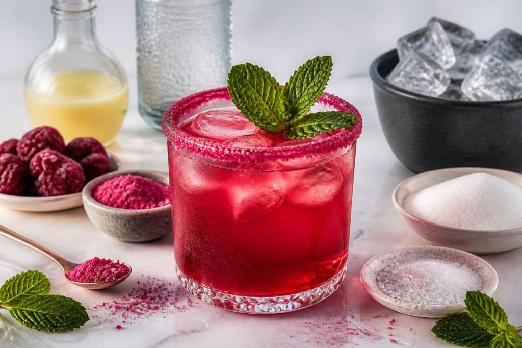 Recette du cocktail framboise sucrée : simple et délicieux