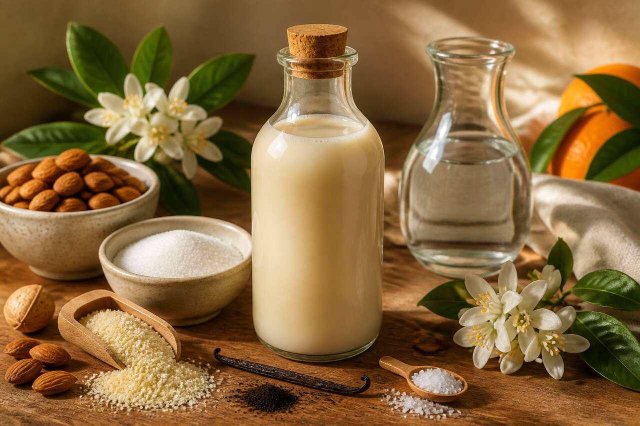 Recette du sirop d'orgeat express fait maison