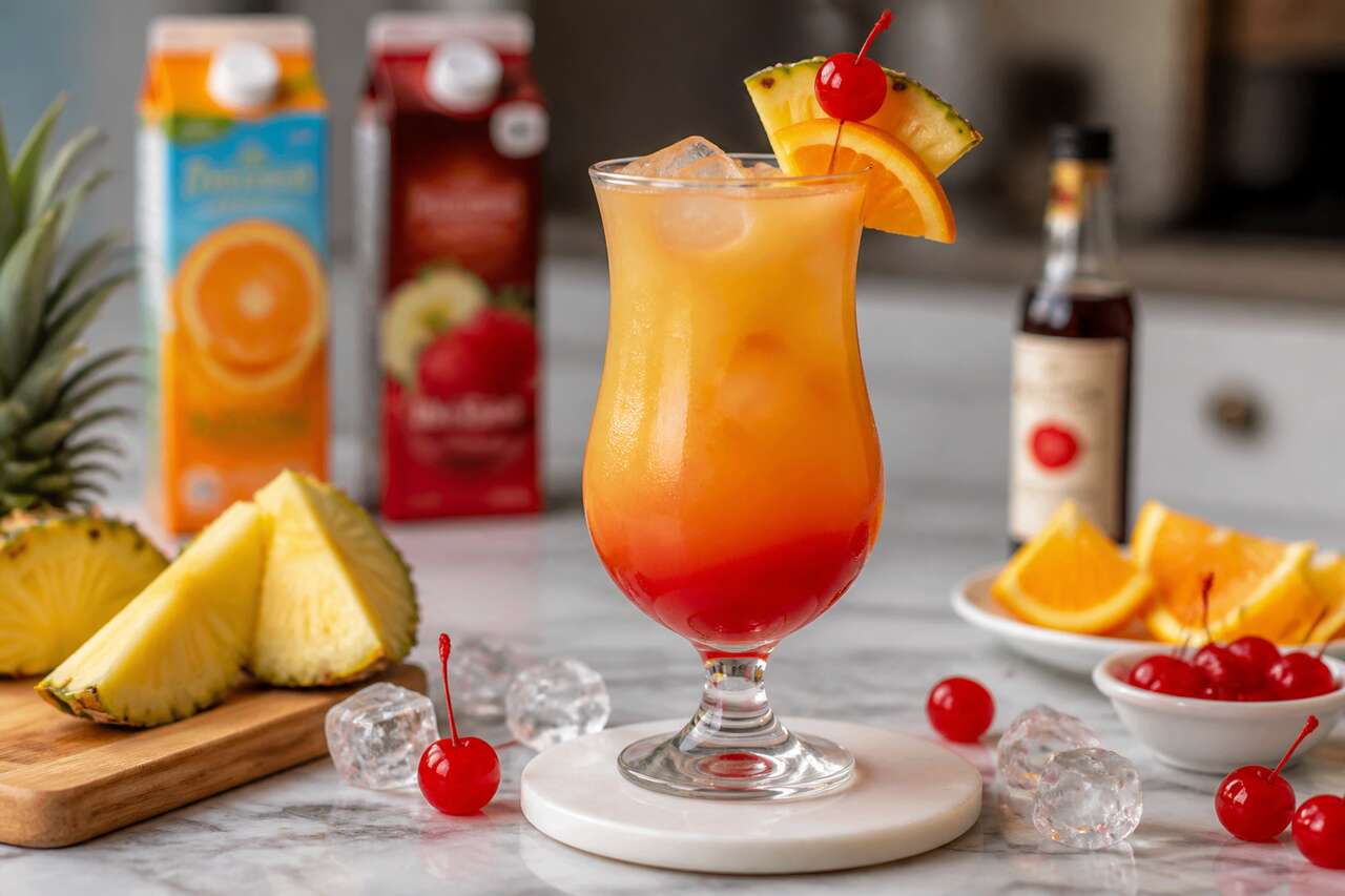 Recette du cocktail Hawaiian Punch