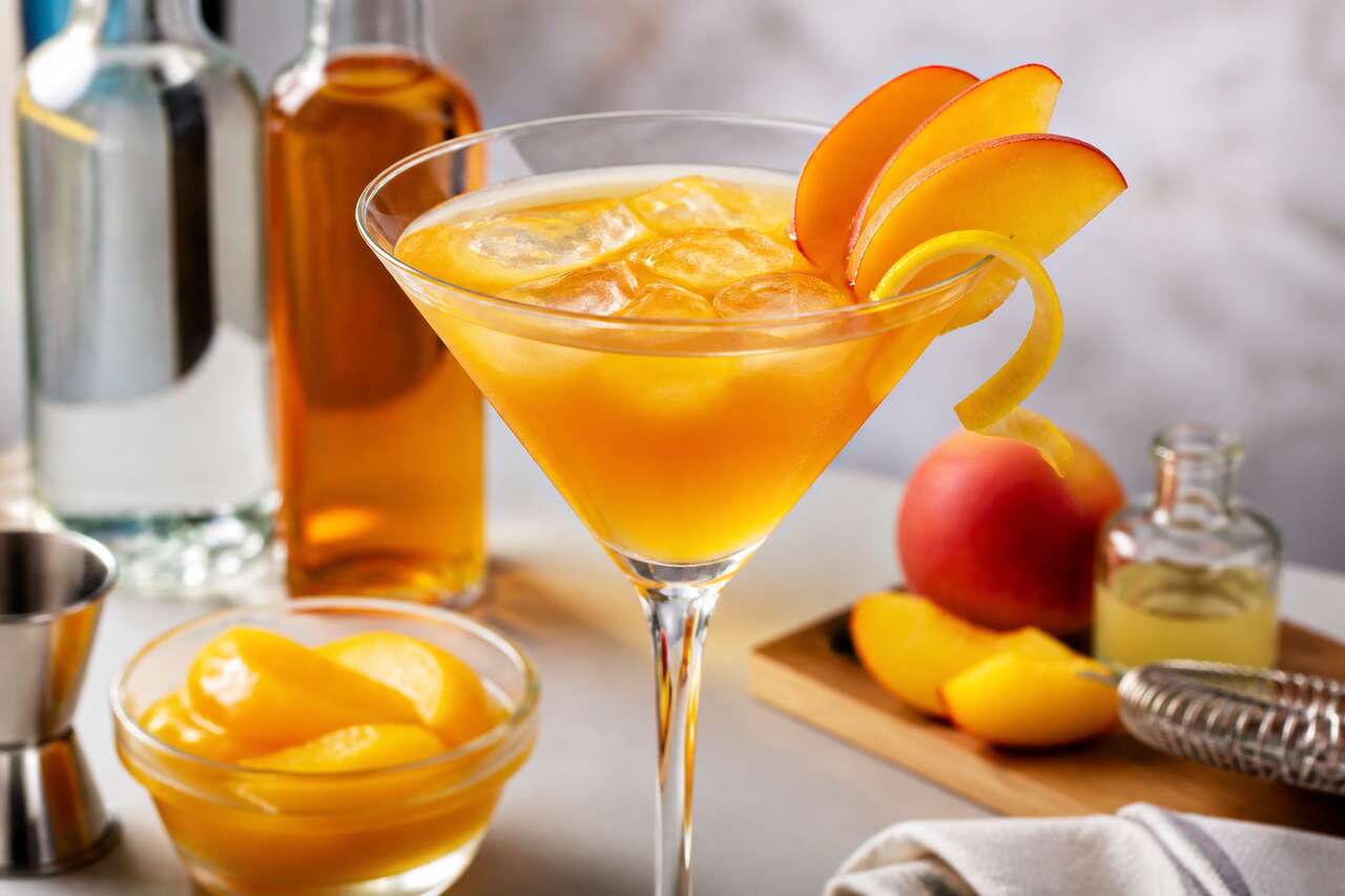 Recette du Peach Martini : le cocktail à la pêche irrésistible