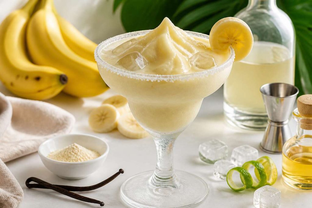 Recette du frozen banana daiquiri : le cocktail glacé à la banane