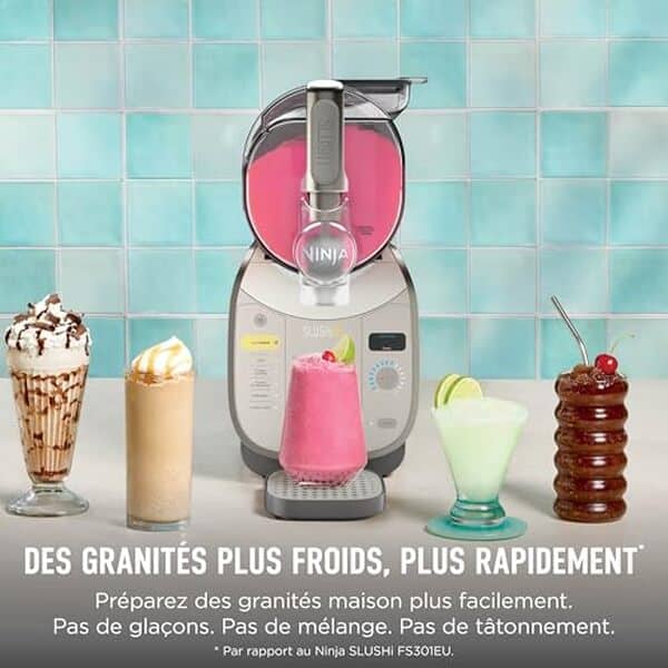 Découvrez notre test détaillé de la Ninja SLUSHi XL, la machine à granita XXL de 3, 7 l. Performances, avis et caractéristiques pour bien choisir.