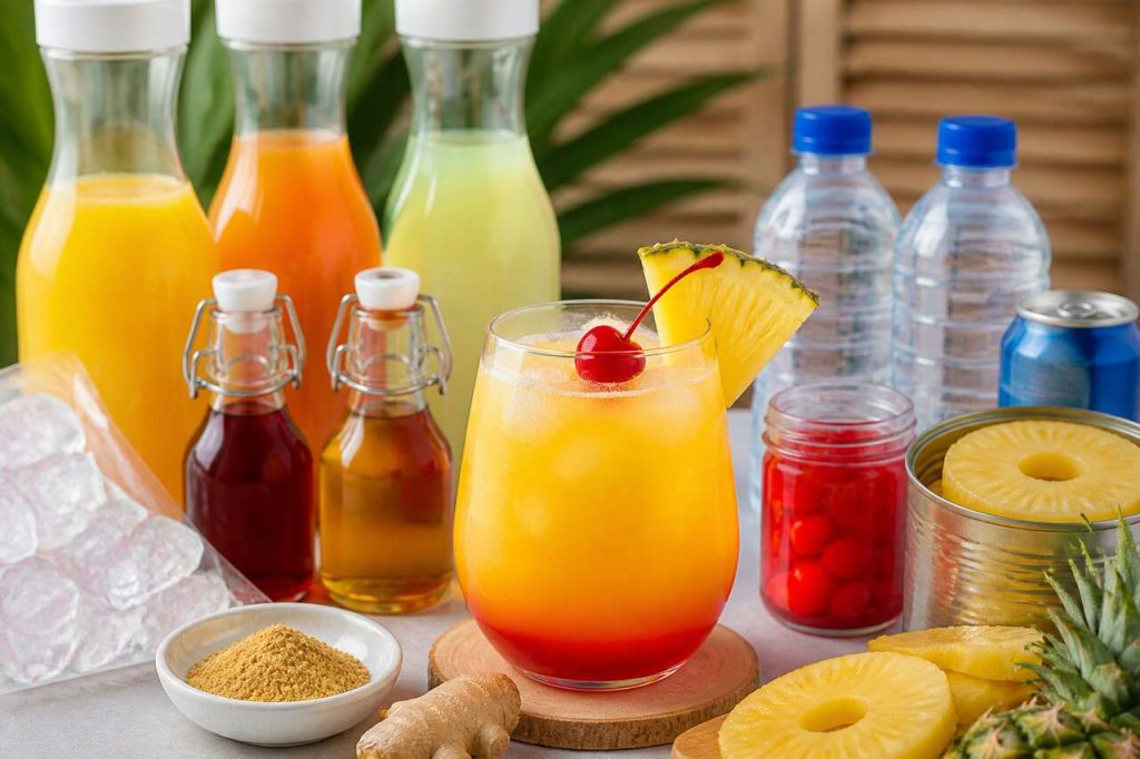 Recette du pineapple punch : le cocktail fruité et rafraîchissant