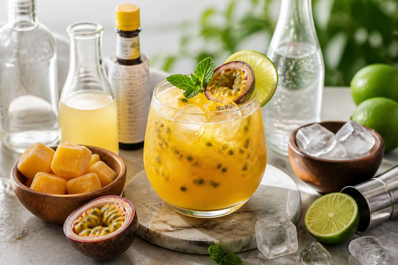 Recette de cocktail au fruit de la passion
