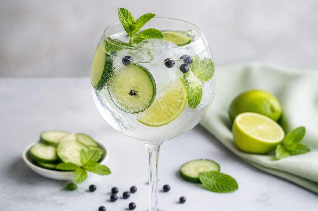 Recette du gin tonic au concombre