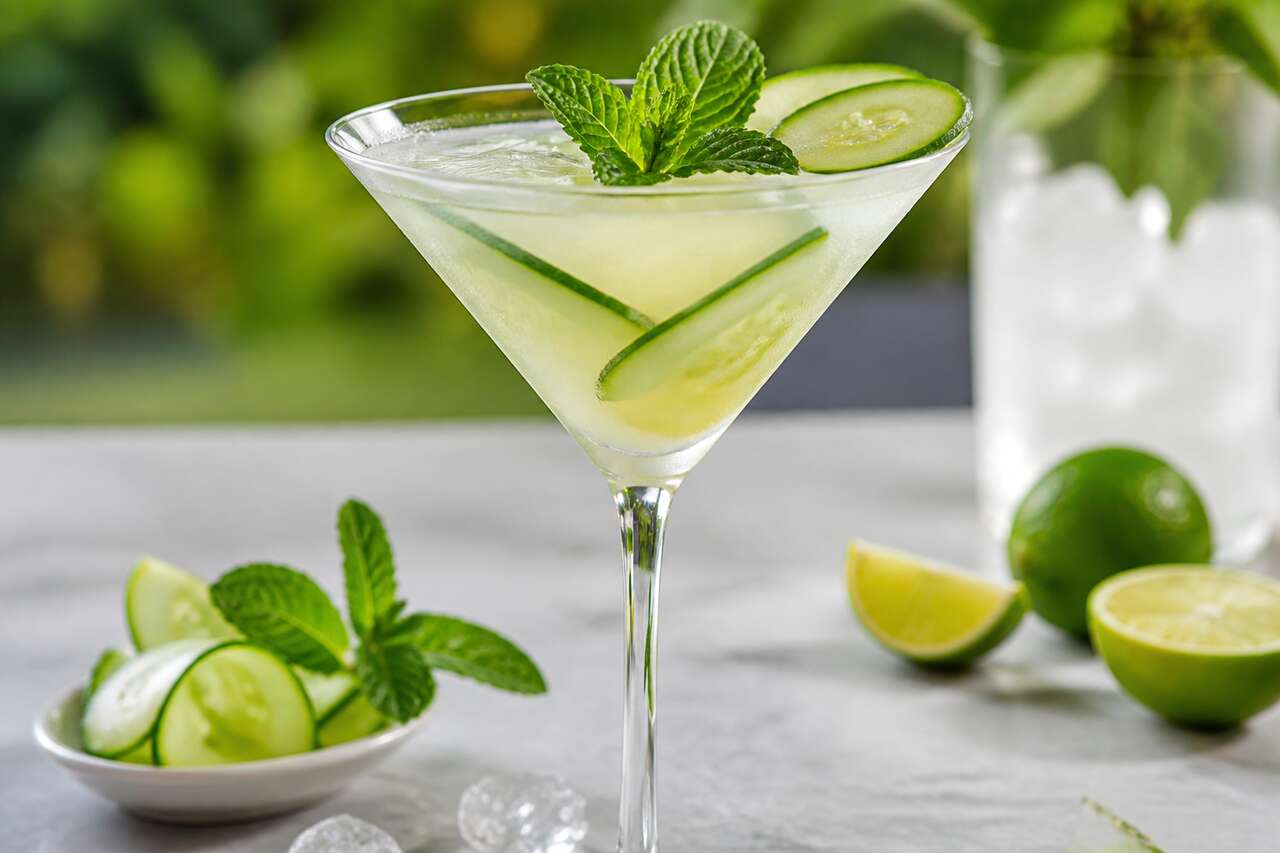 Recette du Cucumber Martini : le cocktail frais au concombre
