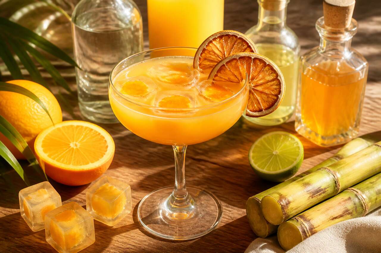 Recette de l'Orange Daiquiri : le cocktail fruité et rafraîchissant à l'orange