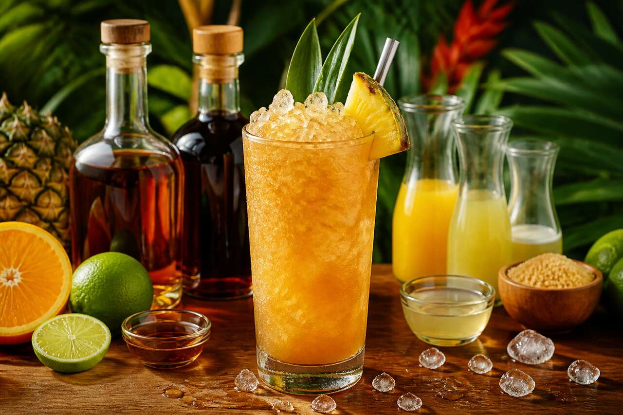 Recette du Rum Swizzle : le cocktail tiki incontournable