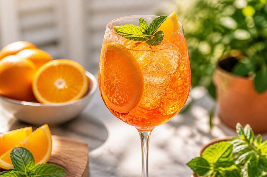 Recette du Spritz Marie : le cocktail pétillant et rafraîchissant
