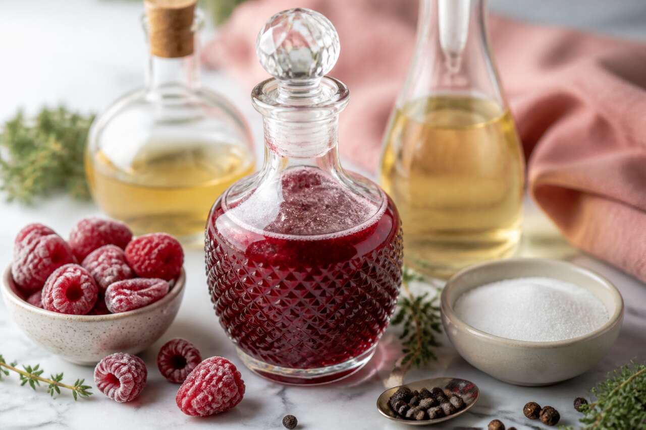 Recette du shrub framboise : un sirop acidulé pour vos cocktails