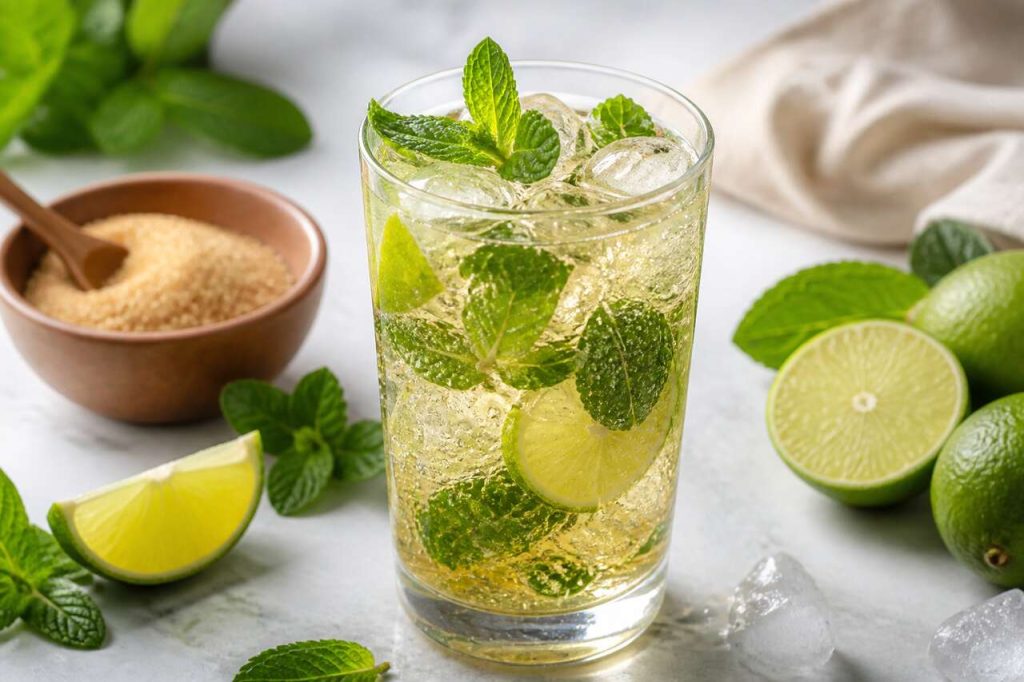 Recette du mojito au gin et cidre de pomme