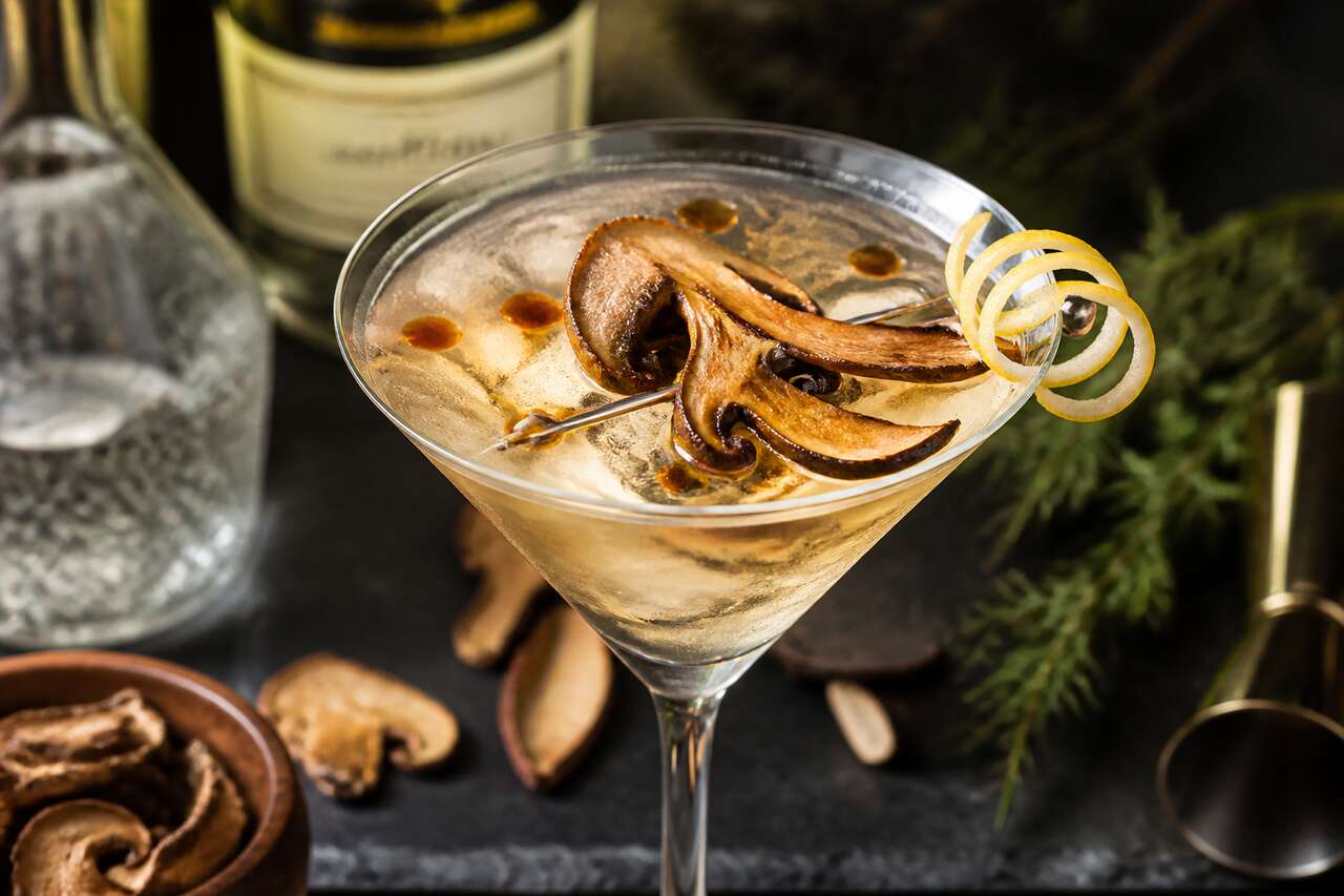Recette du Foragers Martini : le cocktail des cueilleurs