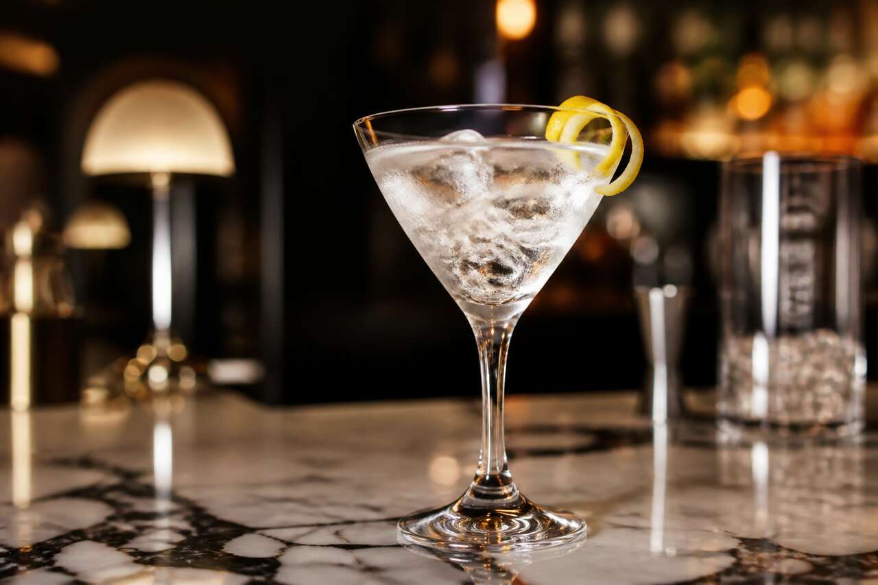 Recette du cocktail Gin and French : le mélange gin et vermouth français