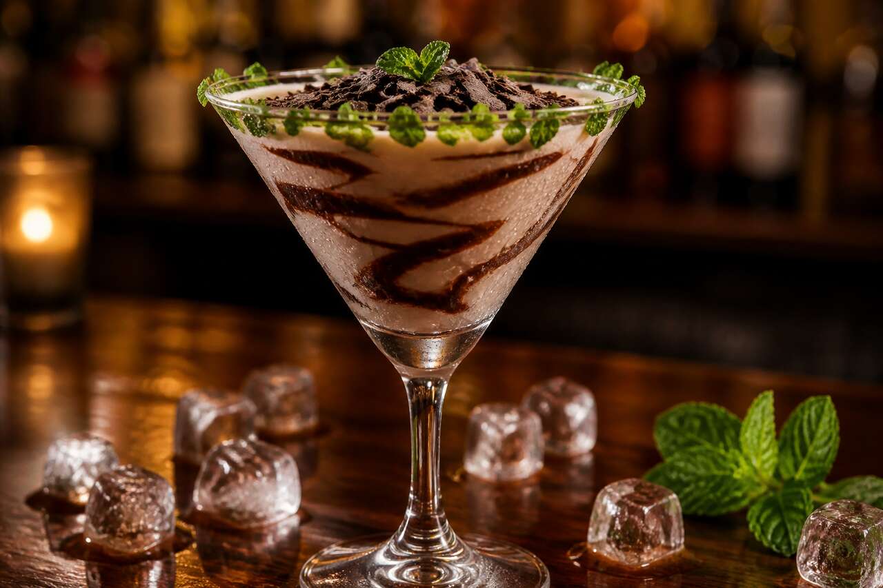 Recette du cocktail After Eight martini