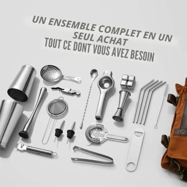 Découvrez notre test détaillé du kit de barman Hyoank 25 pièces portable. Caractéristiques, avantages et avis pour bien choisir votre équipement de mixologie. 