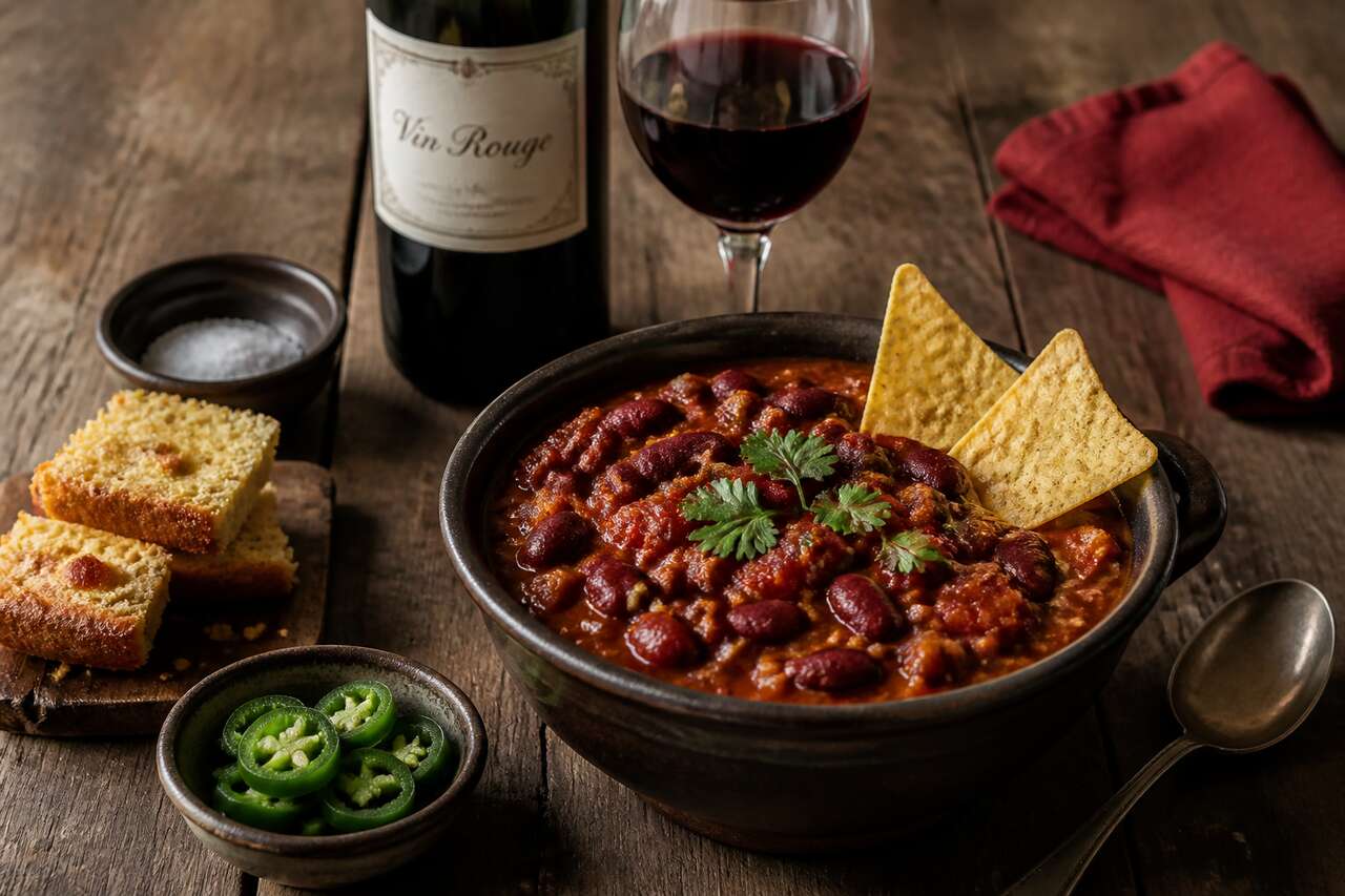 Quel vin servir avec un chili con carne ?