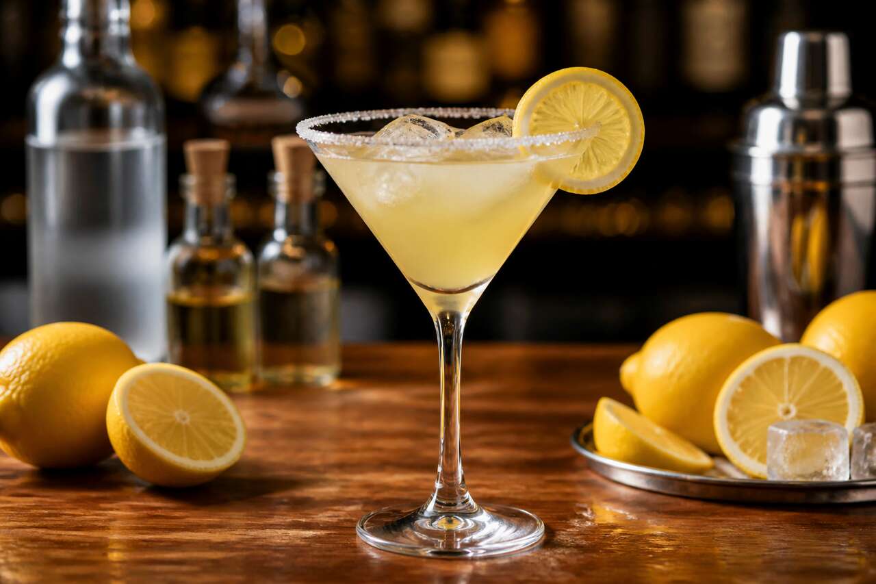 Recette du lemon drop martini : le cocktail citronné incontournable