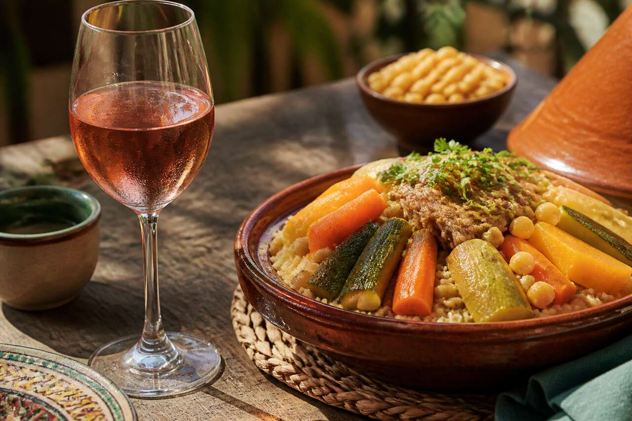 Vin rosé avec couscous: l’option la plus polyvalente Vin rosé avec couscous: l’option la plus polyvalente