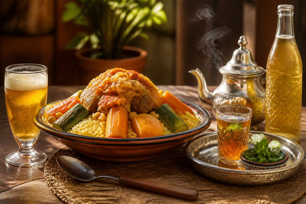 Alternatives au vin: bière, thé à la menthe et options sans alcool Alternatives au vin: bière, thé à la menthe et options sans alcool