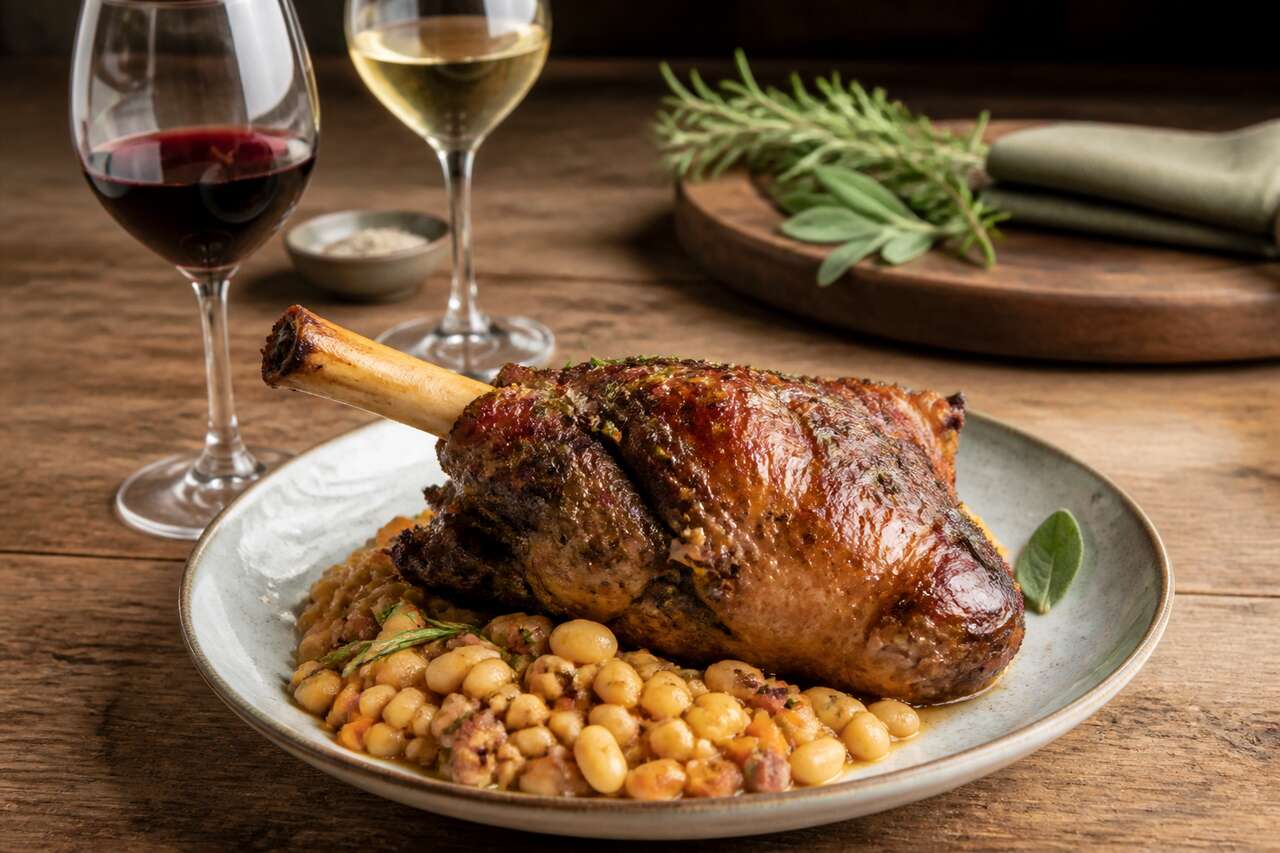 Rouge ou blanc: quel style fonctionne le mieux avec l’agneau et les flageolets Rouge ou blanc: quel style fonctionne le mieux avec l’agneau et les flageolets