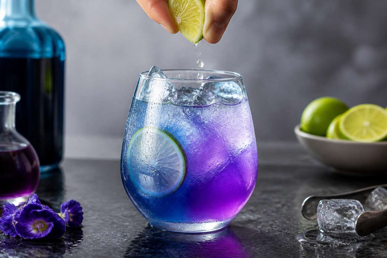 Recette du gin tonic bleu : facile et rapide