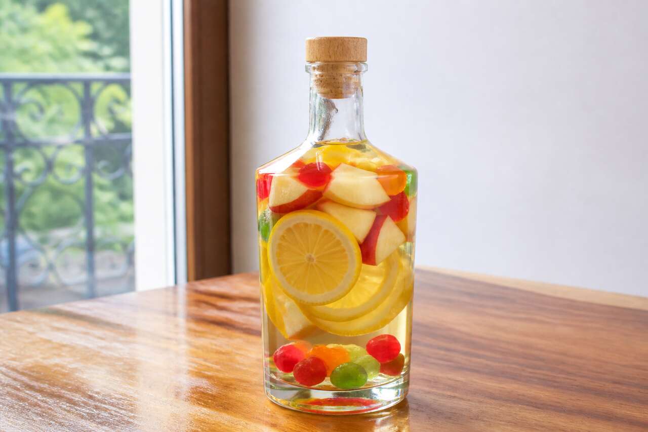 Vodka arrang&eacute;e minute : citron, pomme ou bonbon en version express