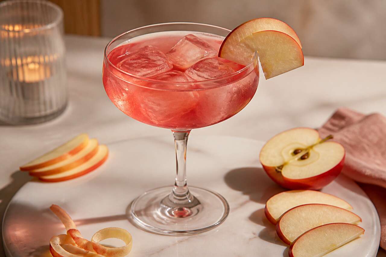 Recette du cocktail Jack Rose au calvados