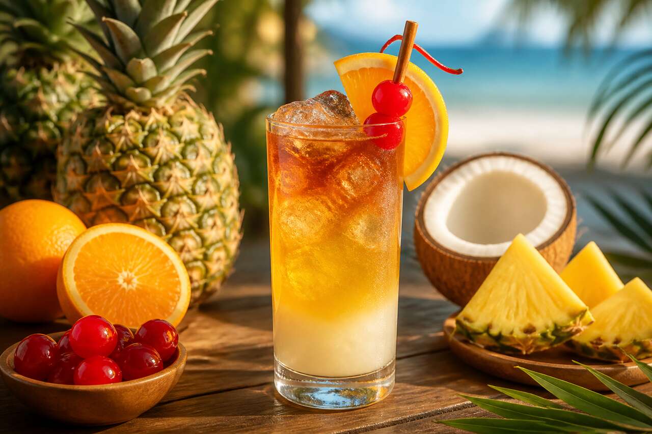 Recette du Bermuda rum swizzle : le cocktail emblématique des Bermudes