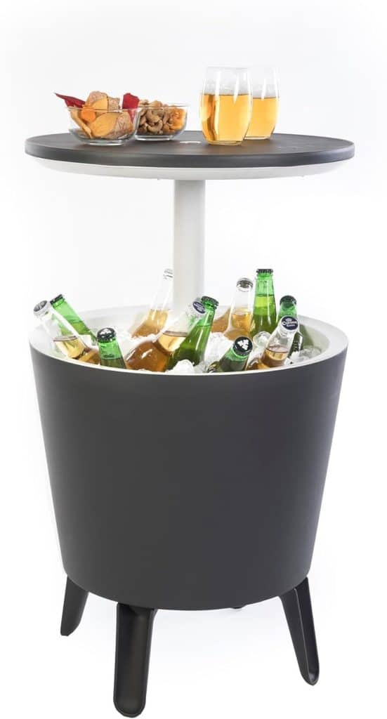 Test de la table cocktail Keter Cool Bar 30L