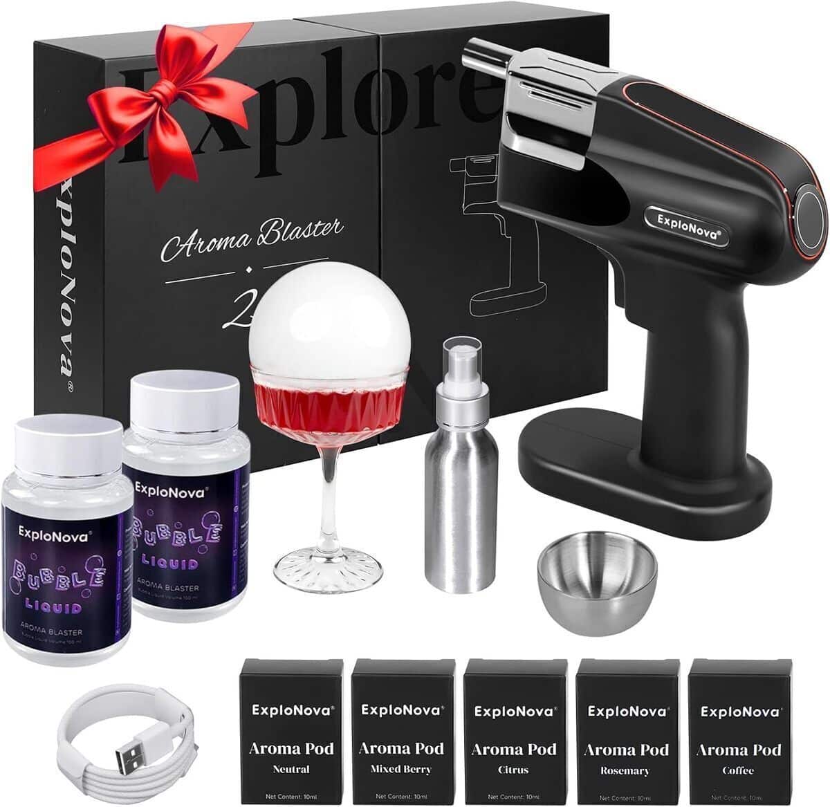 Test du kit fumoir ExploNova pour boissons