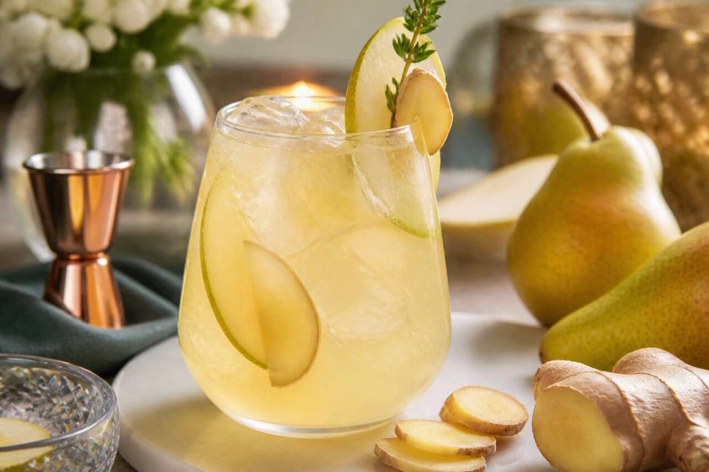 Recette du cocktail Pears Ginger
