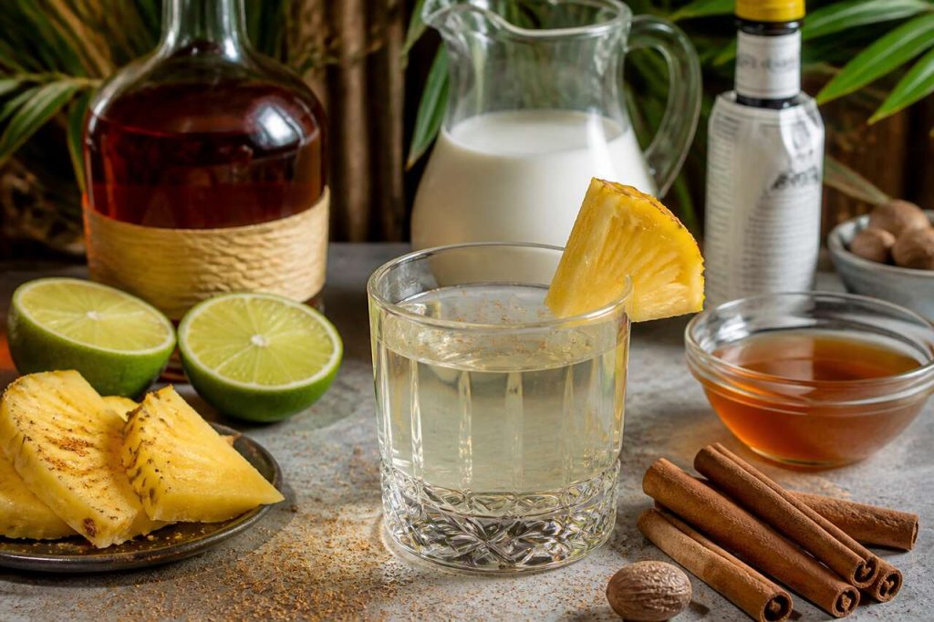 Recette du punch au rhum clarifié