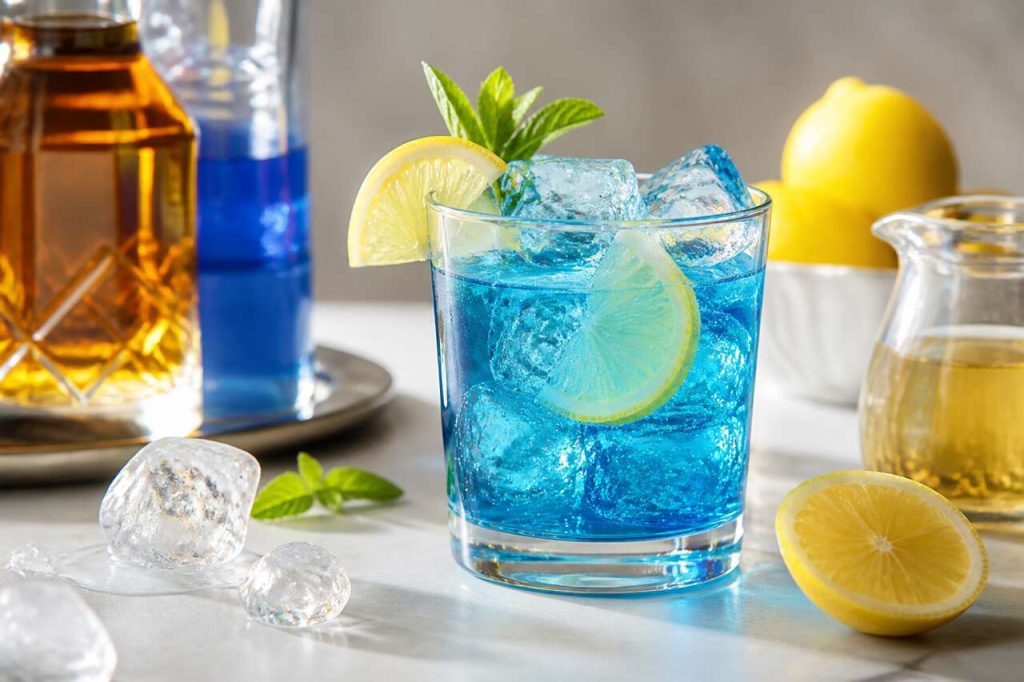 Recette du cocktail Whisky Blue
